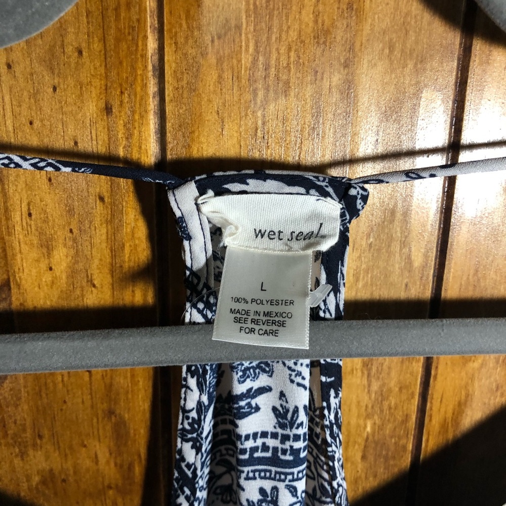 Navy Razorback Blouse - Picture 4 of 5